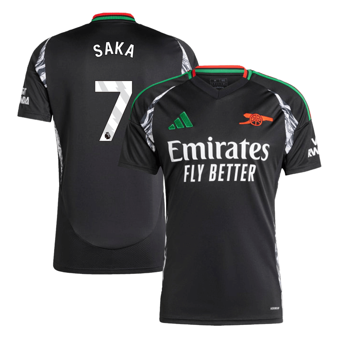 SAKA #7 Arsenal Away Soccer Jersey - Soccerdeal