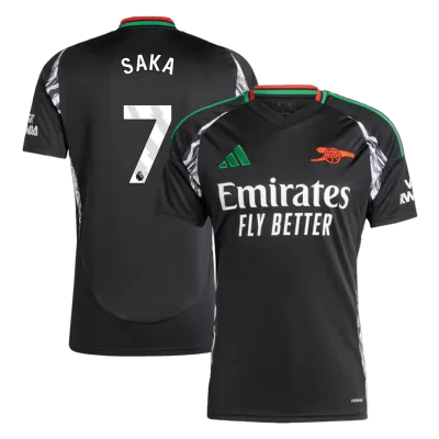 SAKA #7 Arsenal Away Soccer Jersey 2024/25 - Soccerdeal