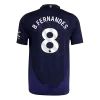 Authentic B.FERNANDES #8 Manchester United Away Soccer Jersey 2024/25 - Soccerdeal