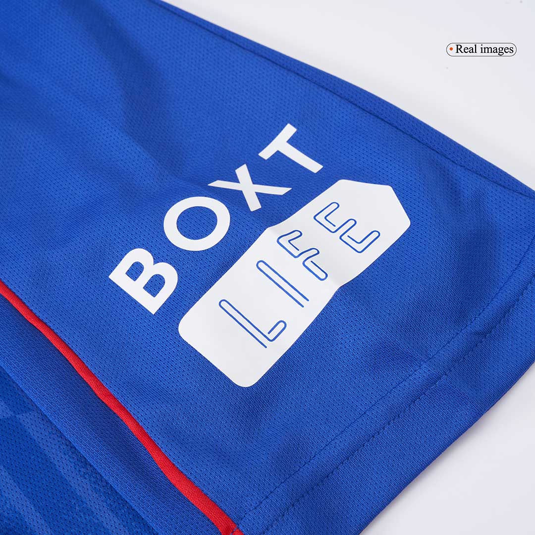 Glasgow Rangers Home Soccer Jersey - Soccerdeal