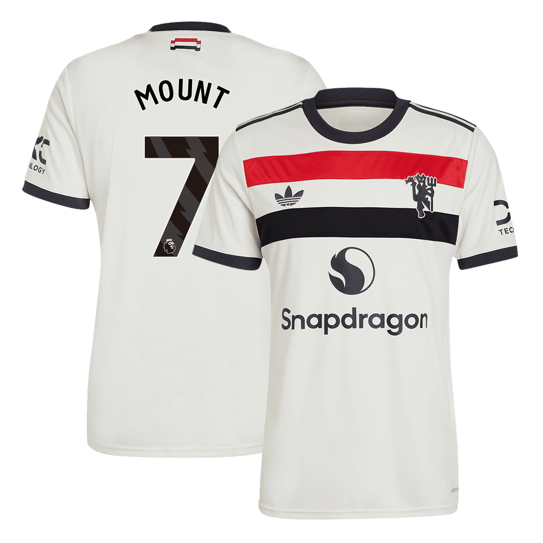 MOUNT #7 Manchester United Third Away Soccer Jersey - Soccerdeal