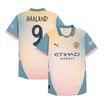 Authentic HAALAND #9 Manchester City Fourth Away Soccer Jersey 2024/25 - UCL - Soccerdeal