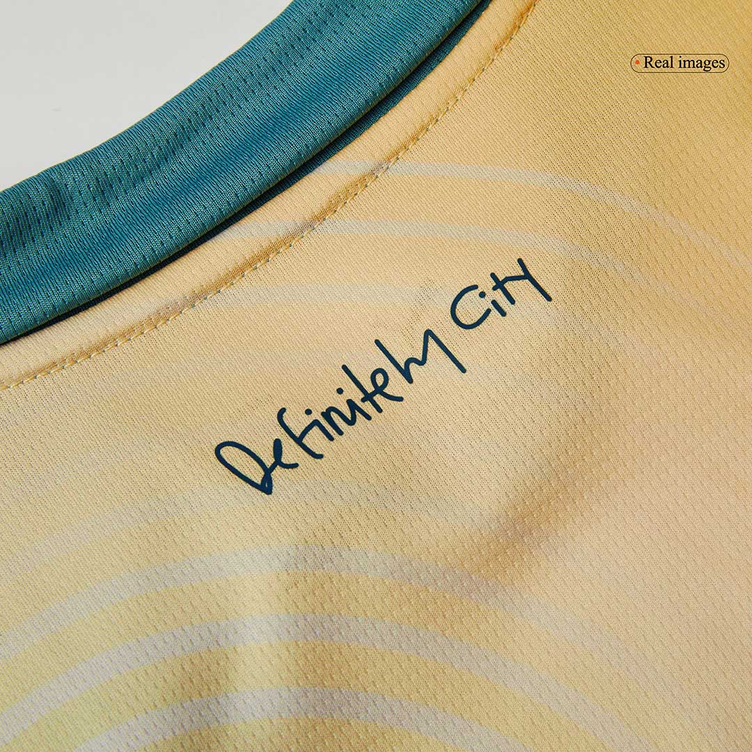 Kid's Manchester City Fourth Away Soccer Jersey Kit(Jersey+Shorts) - Soccerdeal