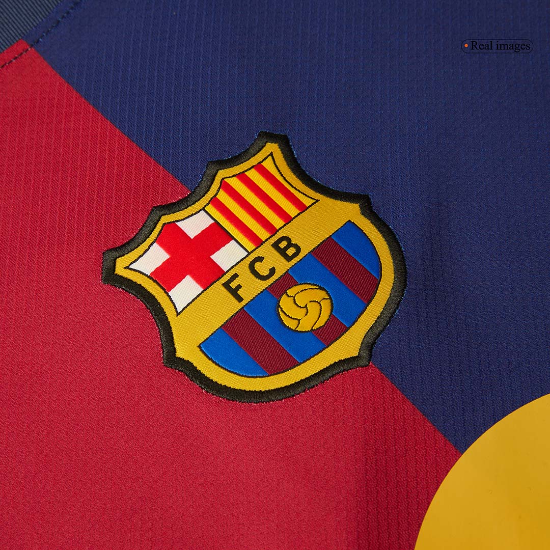 Barcelona Home Soccer Jersey -125th Anniversary - Soccerdeal