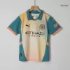 Kid's Manchester City Fourth Away Soccer Jersey Kit(Jersey+Shorts) 2024/25- Definitely City (UCL) - Soccerdeal