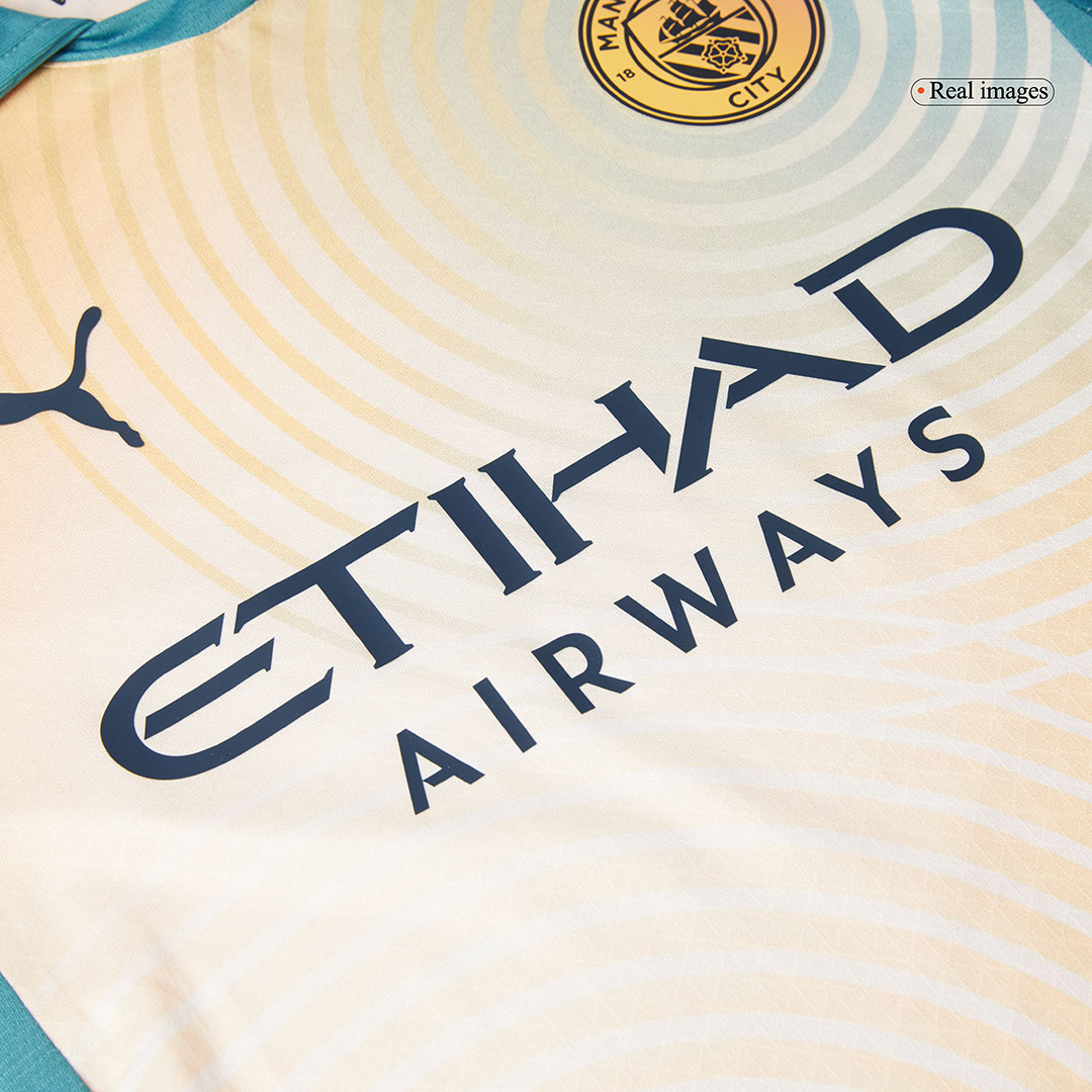 RODRIGO #16 Manchester City Fourth Away Soccer Jersey Player Version - Soccerdeal