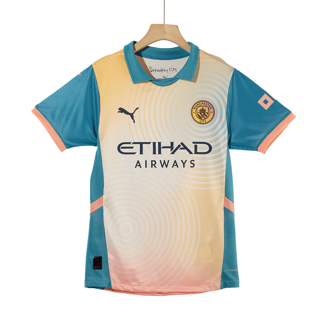 RODRIGO #16 Manchester City Fourth Away Soccer Jersey Player Version - Soccerdeal
