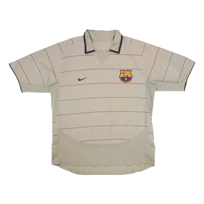 Retro 2003/04 Barcelona Away Soccer Jersey - Soccerdeal