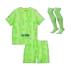 Kid's Barcelona Third Away Soccer Jersey Kit(Jersey+Shorts+Socks) 2024/25- UCL (Spotify Logo Without Text) - Soccerdeal