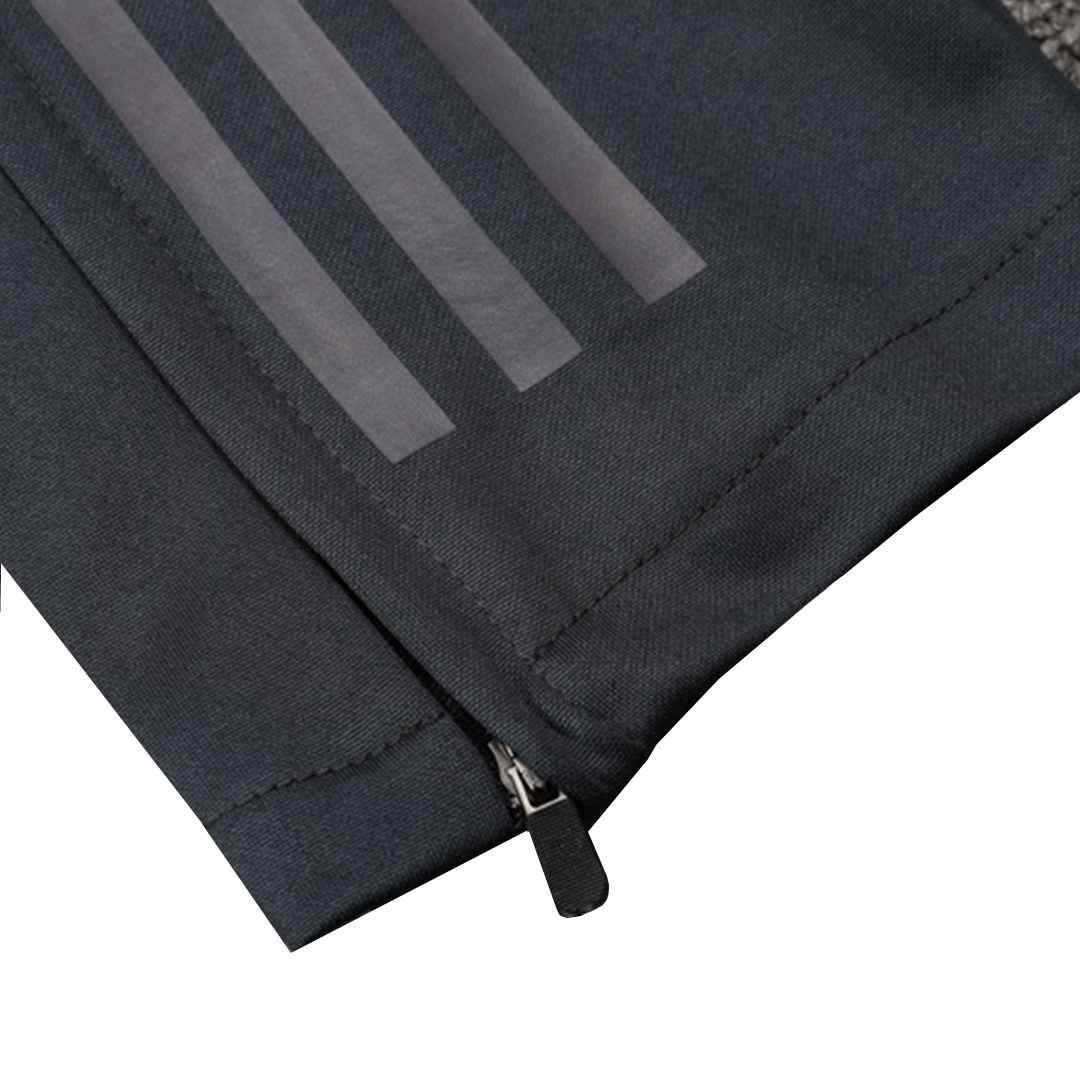 Real Madrid Zipper Sweatshirt Kit(Top+Pants) - Soccerdeal