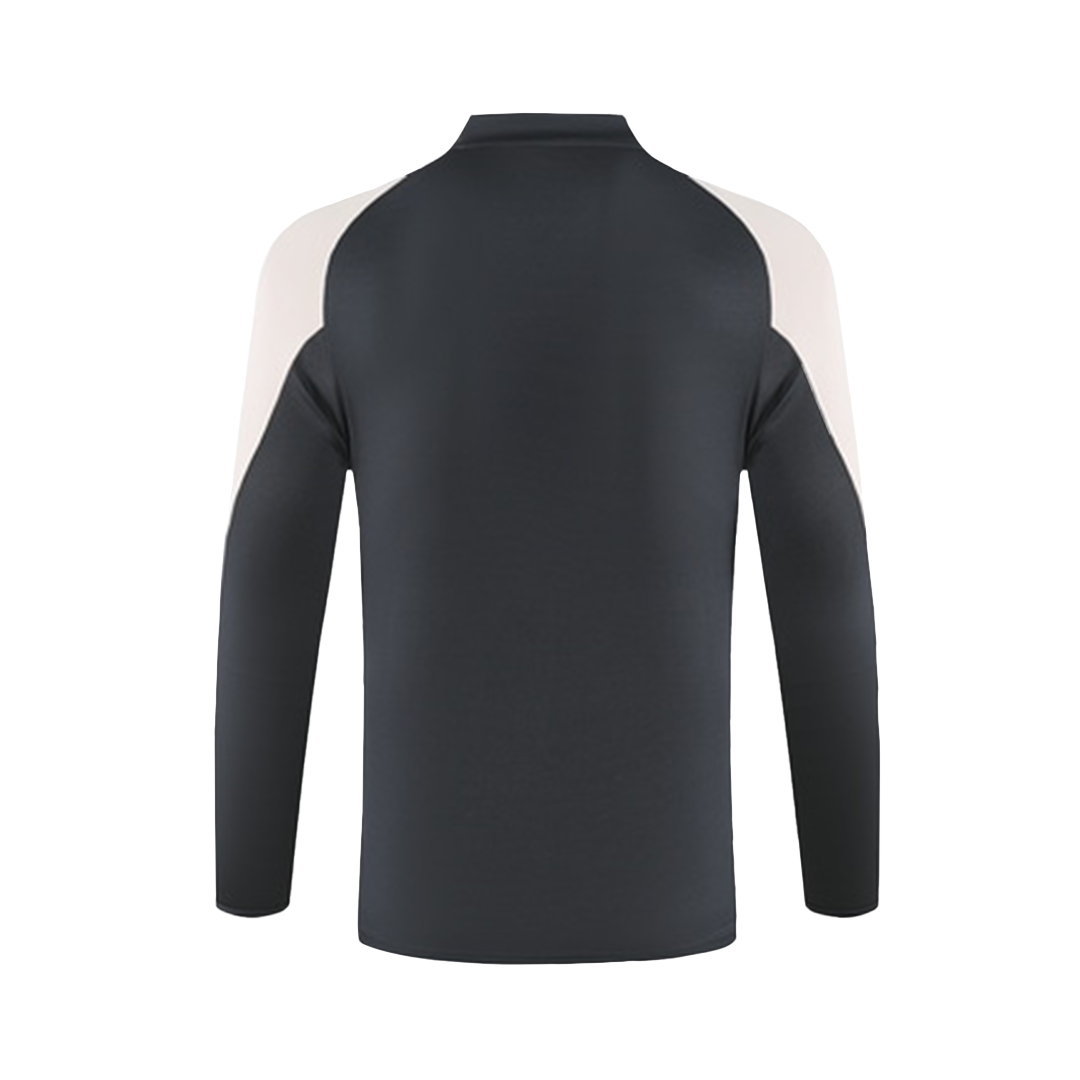 Real Madrid Zipper Sweatshirt Kit(Top+Pants) - Soccerdeal