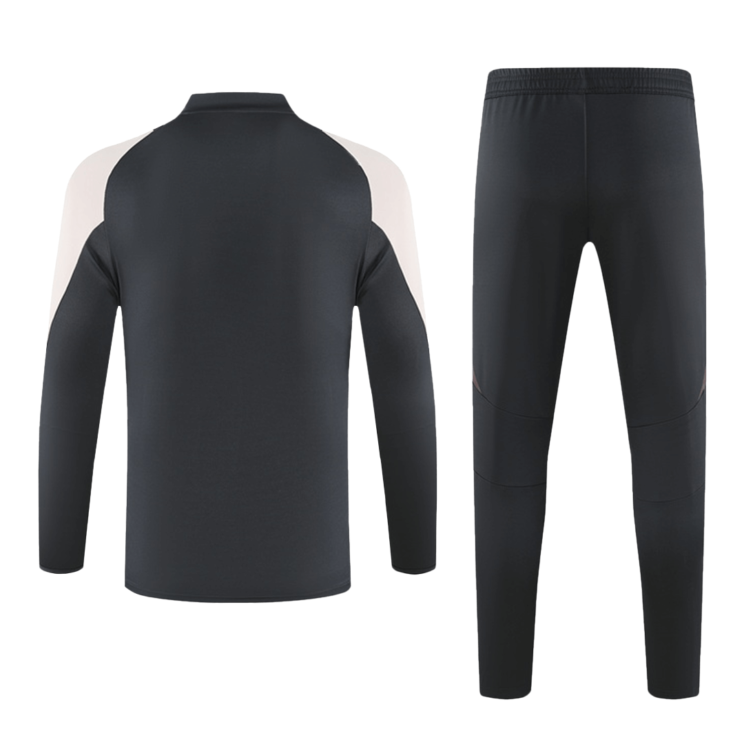 Real Madrid Zipper Sweatshirt Kit(Top+Pants) - Soccerdeal