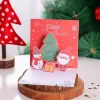 1 Pcs Random Style Personalized Christmas Greeting Card - Soccerdeal