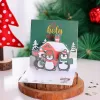 1 Pcs Random Style Personalized Christmas Greeting Card - Soccerdeal