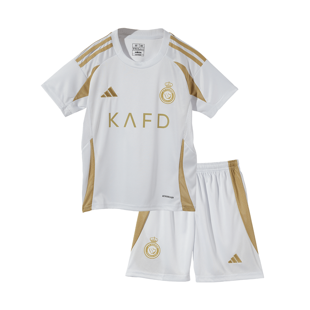 Kid's Al Nassr Third Away Soccer Jersey Kit(Jersey+Shorts) - Soccerdeal