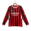 AC Milan Home Long Sleeve Soccer Jersey 2024/25 - Soccerdeal