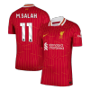 Authentic M.SALAH #11 Liverpool Home Soccer Jersey 2024/25 - Soccerdeal