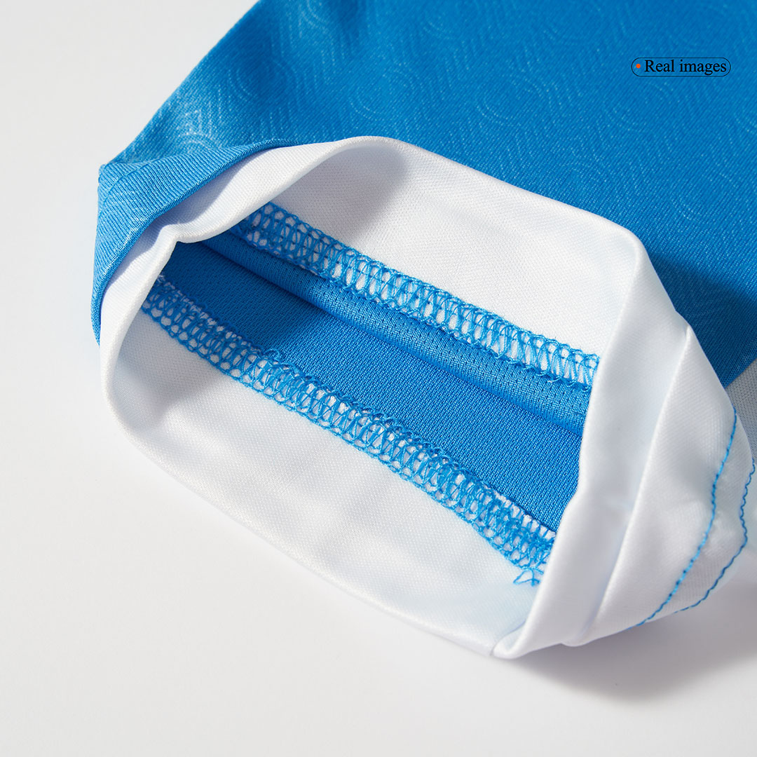 Kid's Napoli Home Soccer Jersey Kit(Jersey+Shorts) - Soccerdeal