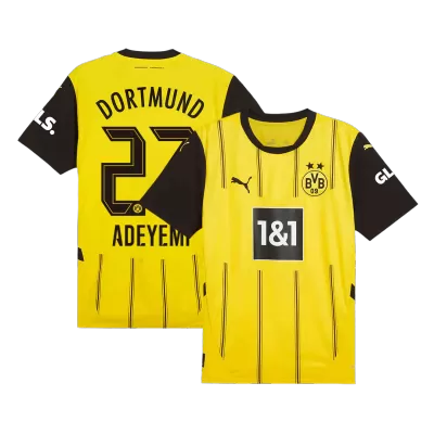 ADEYEMI #27 Borussia Dortmund Home Soccer Jersey 2024/25 - Soccerdeal