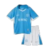 Kid's Napoli Home Soccer Jersey Kit(Jersey+Shorts) 2024/25 - Soccerdeal