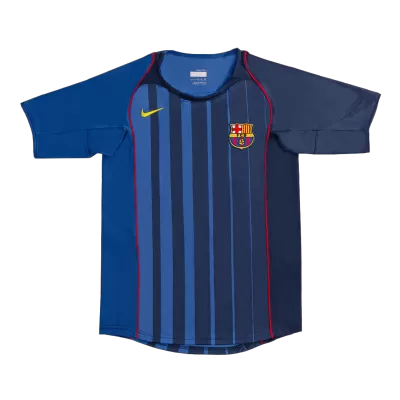 Retro 2004/05 Barcelona Away Soccer Jersey - Soccerdeal