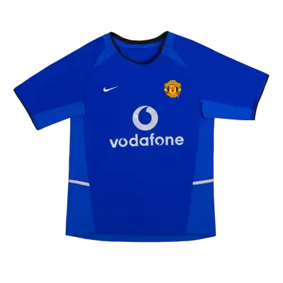 Retro 2002/03 Manchester United Third Away Soccer Jersey - Soccerdeal