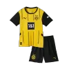 Kid's Borussia Dortmund Home Soccer Jersey Kit(Jersey+Shorts+Socks) 2024/25 - Soccerdeal