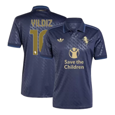 YILDIZ #10 Juventus Third Away Soccer Jersey 2024/25 - Save The Children Sponsor  - Soccerdeal