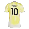 YILDIZ #10 Juventus Away Soccer Jersey 2024/25 - Save The Children Sponsor  - Soccerdeal