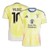 YILDIZ #10 Juventus Away Soccer Jersey 2024/25 - Save The Children Sponsor  - Soccerdeal