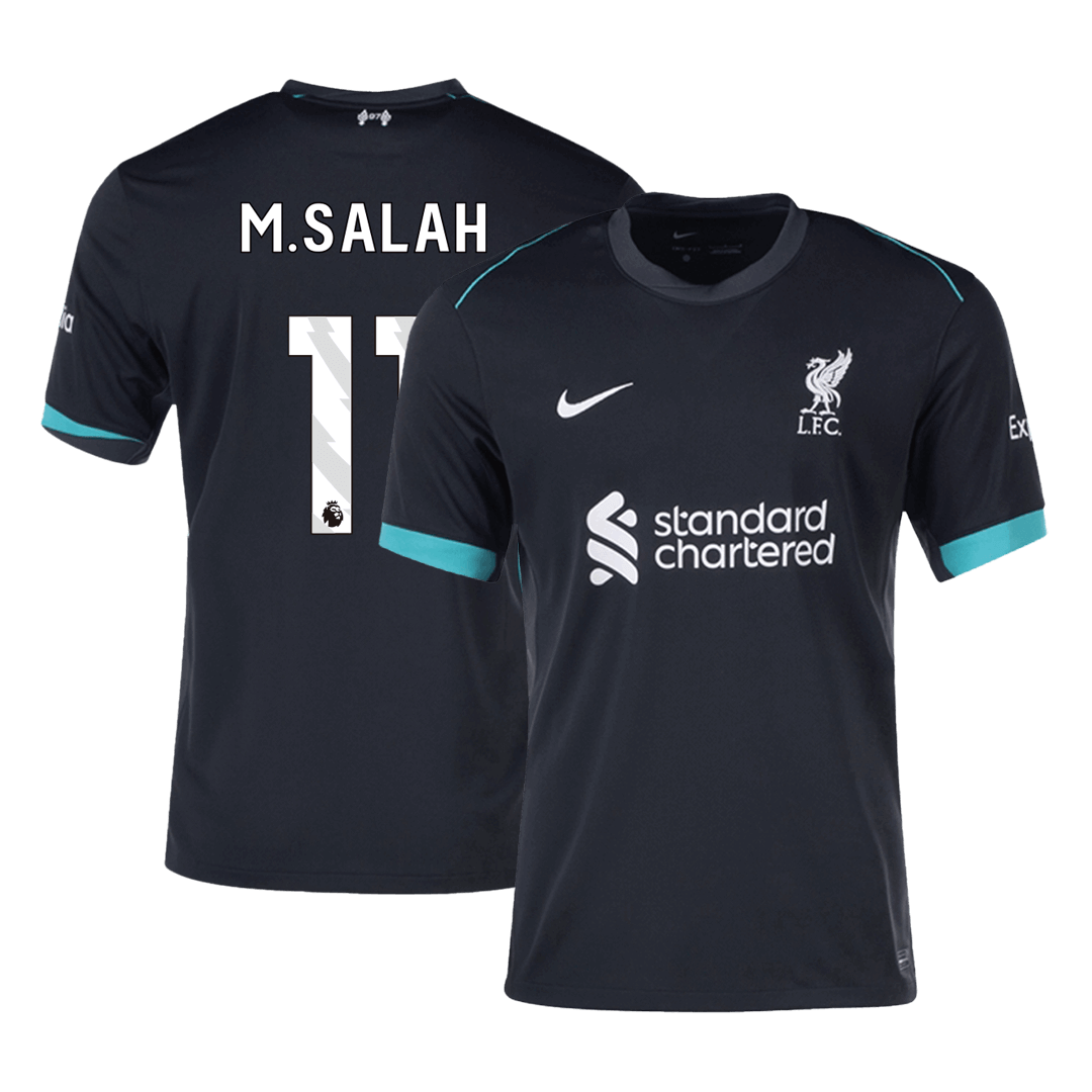 M.SALAH #11 Liverpool Away Soccer Jersey - Soccerdeal