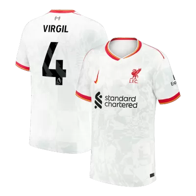 VIRGIL #4 Liverpool Third Away Soccer Jersey 2024/25 - Soccerdeal