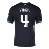 VIRGIL #4 Liverpool Away Soccer Jersey 2024/25 - UCL - Soccerdeal