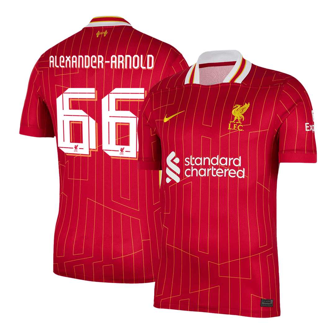 ALEXANDER-ARNOLD #66 Liverpool Home Soccer Jersey -UCL - Soccerdeal