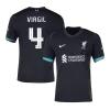 VIRGIL #4 Liverpool Away Soccer Jersey 2024/25 - UCL - Soccerdeal