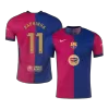 Authentic RAPHINHA #11 Barcelona Home Soccer Jersey 2024/25 -（Spotify Logo Without Text） - Soccerdeal