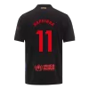 RAPHINHA #11 Barcelona Away Soccer Jersey 2024/25 -（Spotify Logo Without Text） - Soccerdeal