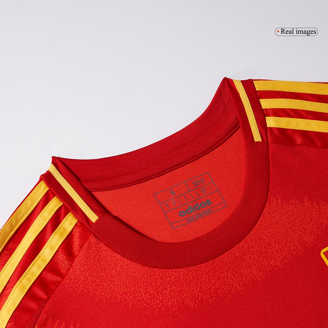 Spain Home Soccer Jersey Euro - Soccerdeal