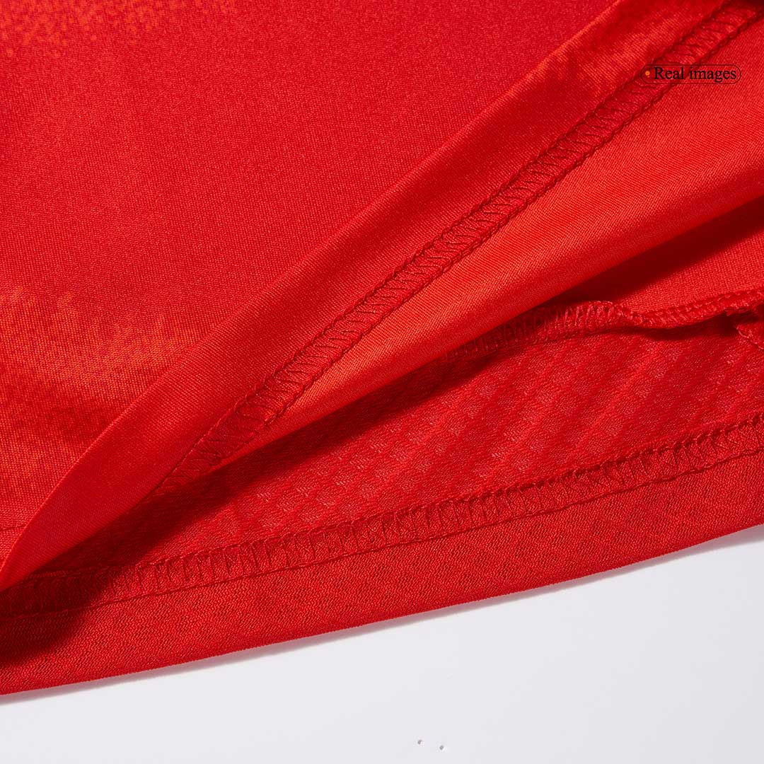 Kid's Spain Home Soccer Jersey Kit(Jersey+Shorts) Euro - Soccerdeal