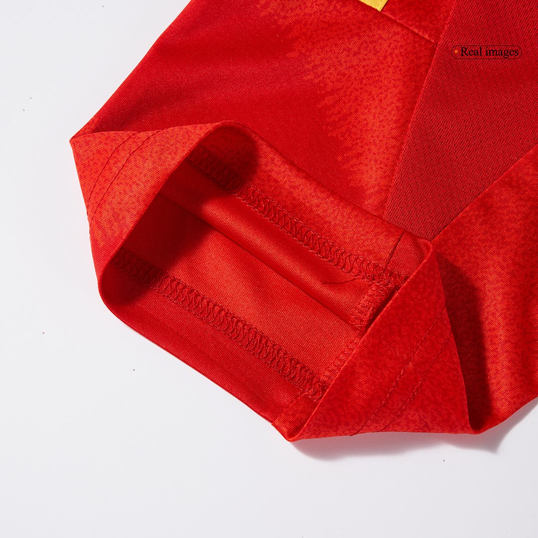 Spain Home Soccer Jersey Euro - Soccerdeal