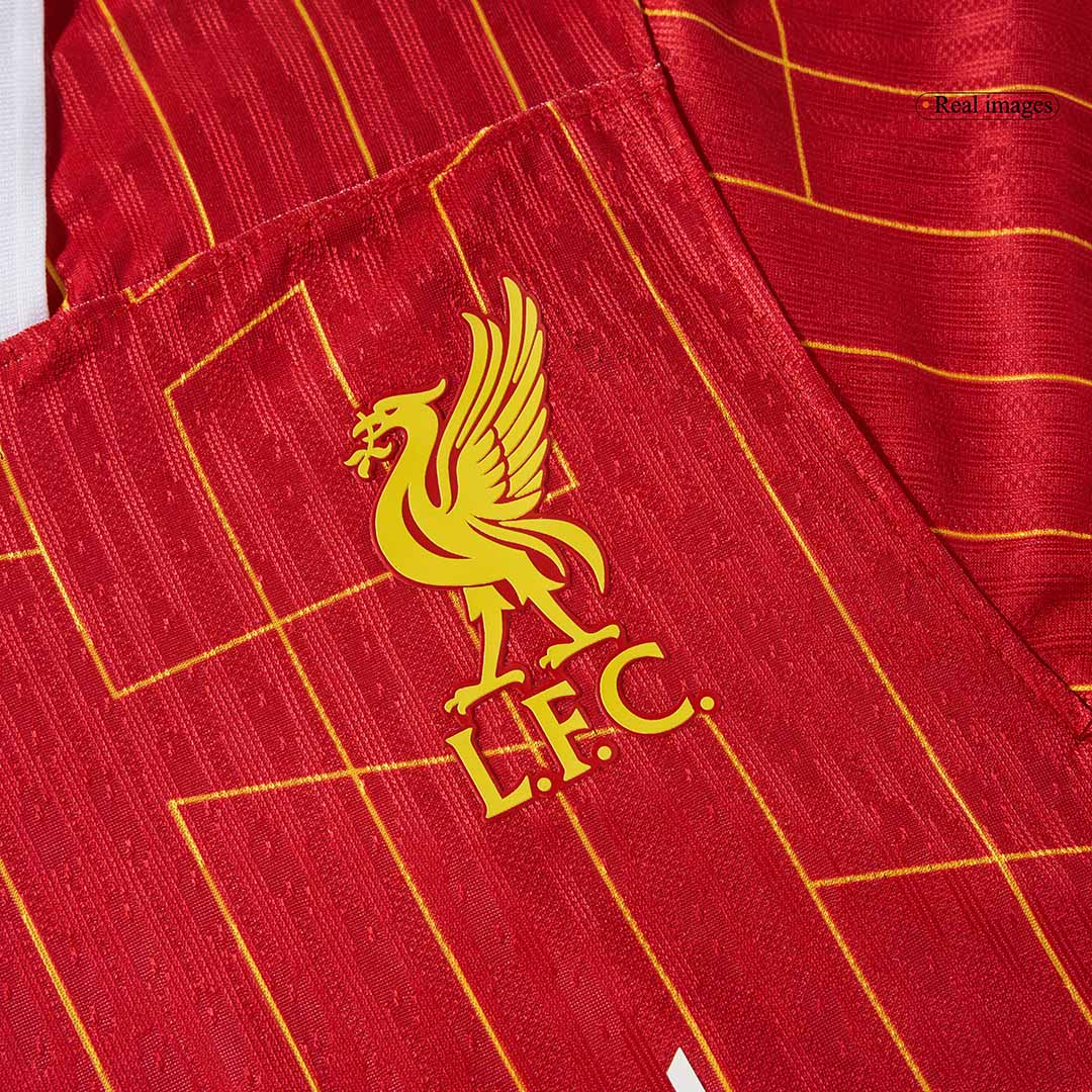 DIOGO J. #20 Liverpool Home Soccer Jersey - UCL Player Version - Soccerdeal