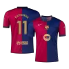 RAPHINHA #11 Barcelona Home Soccer Jersey 2024/25 -（Spotify Logo Without Text） - Soccerdeal