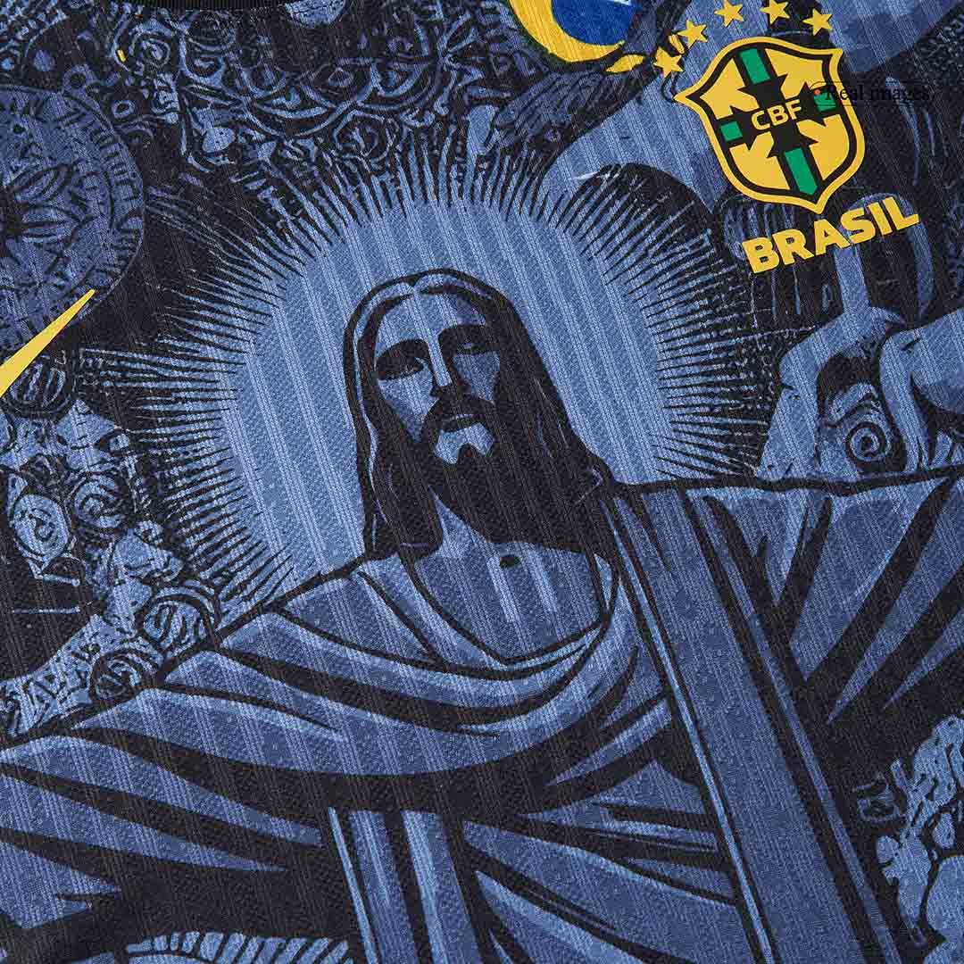 Authentic Brazil Jesus Soccer Jersey - Soccerdeal