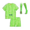 Kid's Barcelona Third Away Soccer Jersey Kit(Jersey+Shorts+Socks) 2024/25- UCL (Spotify Logo Without Text) - Soccerdeal