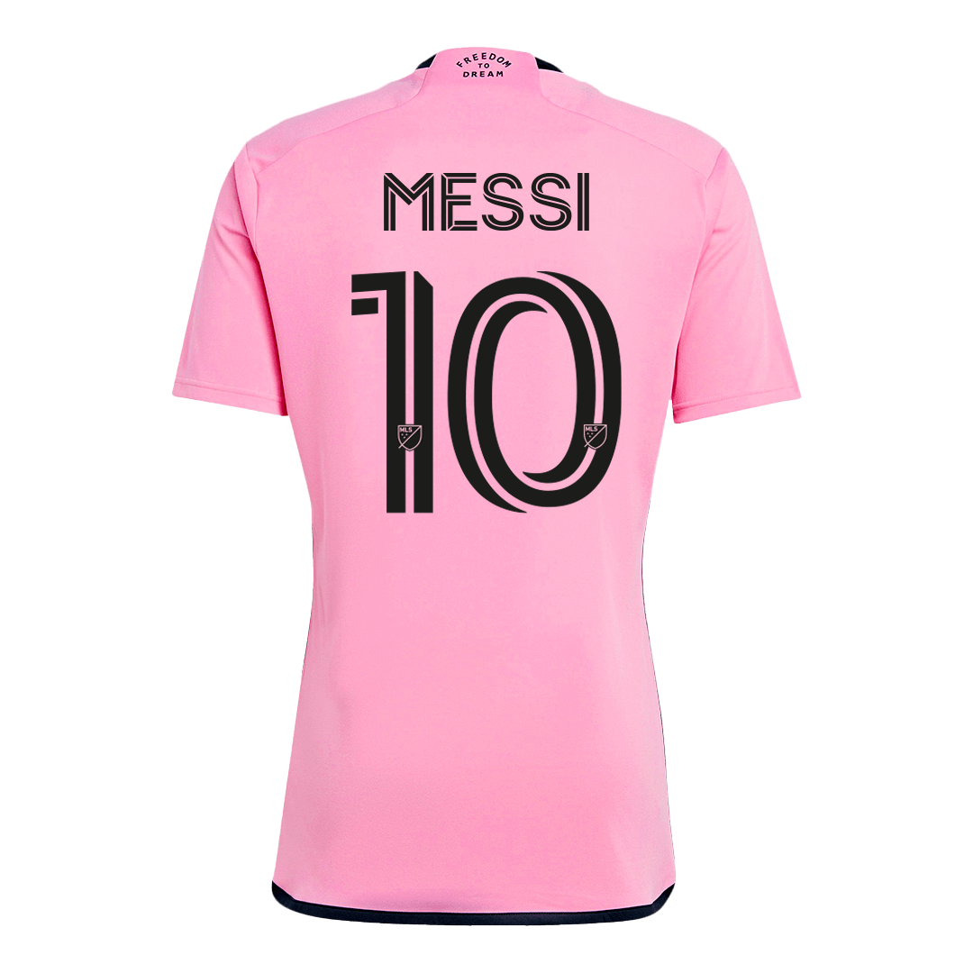 MESSI #10 Inter Miami CF Home Soccer Jersey Kit(Jersey+Shorts) - Soccerdeal