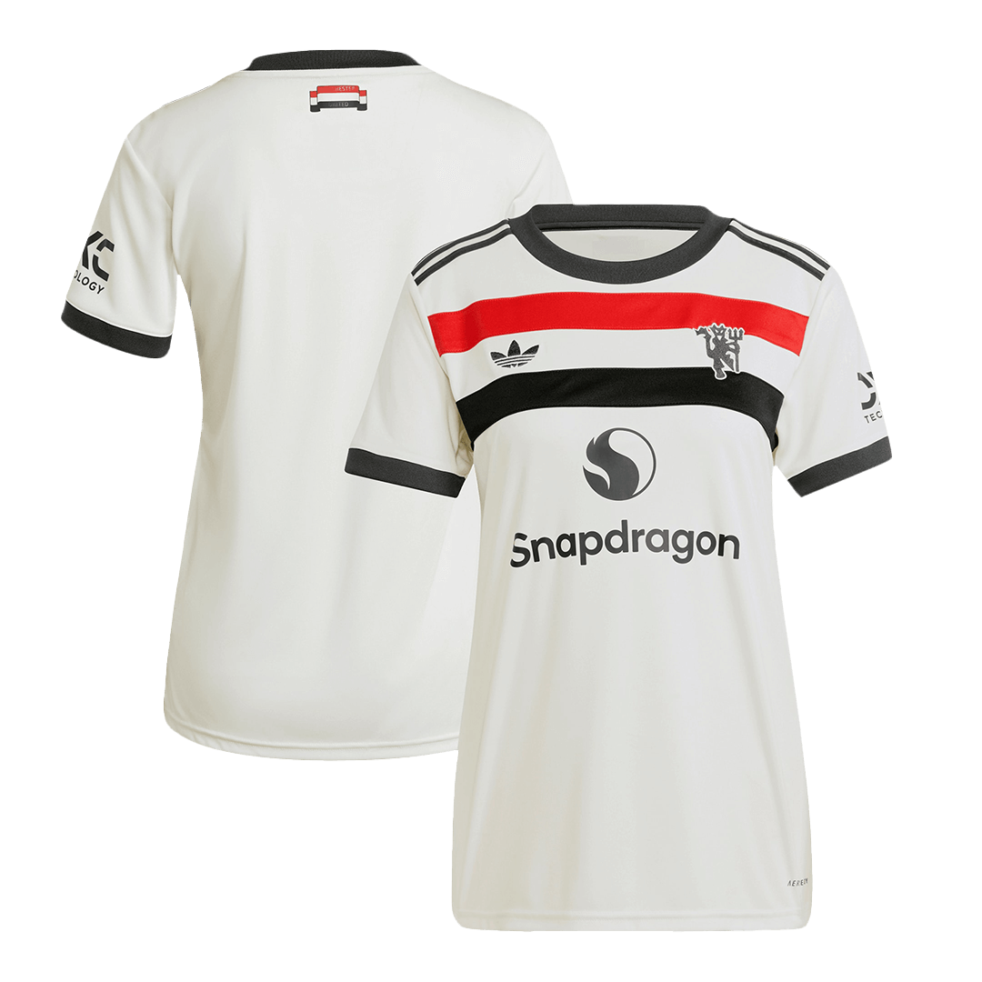 Women's Manchester United Third Away Soccer Jersey - Soccerdeal