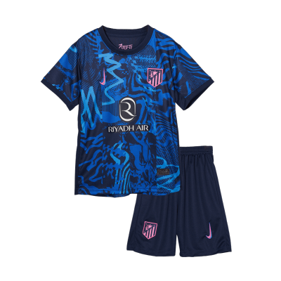 Kid's Atletico Madrid Third Away Soccer Jersey Kit(Jersey+Shorts) 2024/25 - Soccerdeal