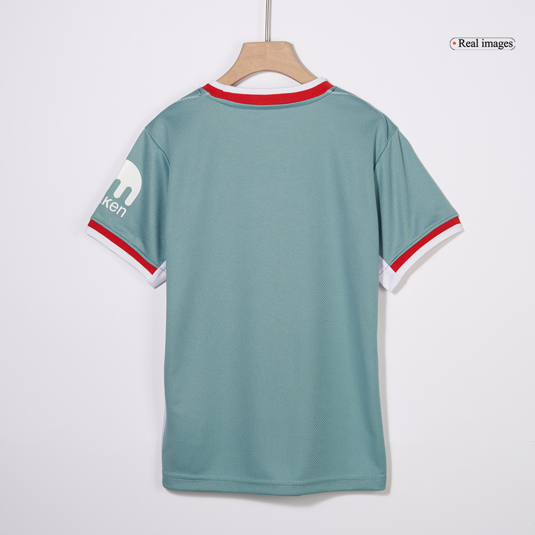 Kid's Atletico Madrid Away Soccer Jersey Kit(Jersey+Shorts+Socks) - Soccerdeal