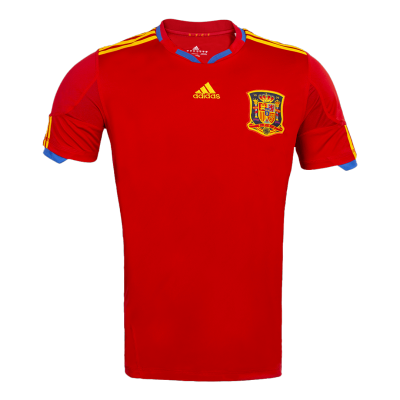 Retro 2010 Spain Home Soccer Jersey - Soccerdeal