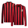 AC Milan Long Sleeve Soccer Jersey 2024/25 - 125th Anniversary - Soccerdeal